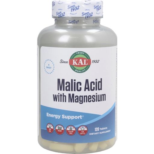 KAL Malic Acid med magnesium - 120 Tabletter
