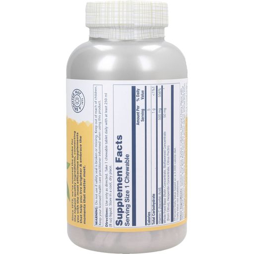 Solaray Витамин С - Таблетки за дъвчене - 100 таблетки за дъвчене