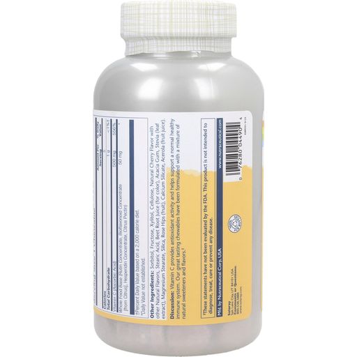 Solaray Витамин С - Таблетки за дъвчене - 100 таблетки за дъвчене