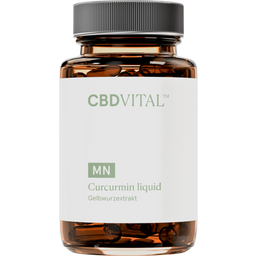 CBD VITAL Curcumin Liquid - 60 capsules