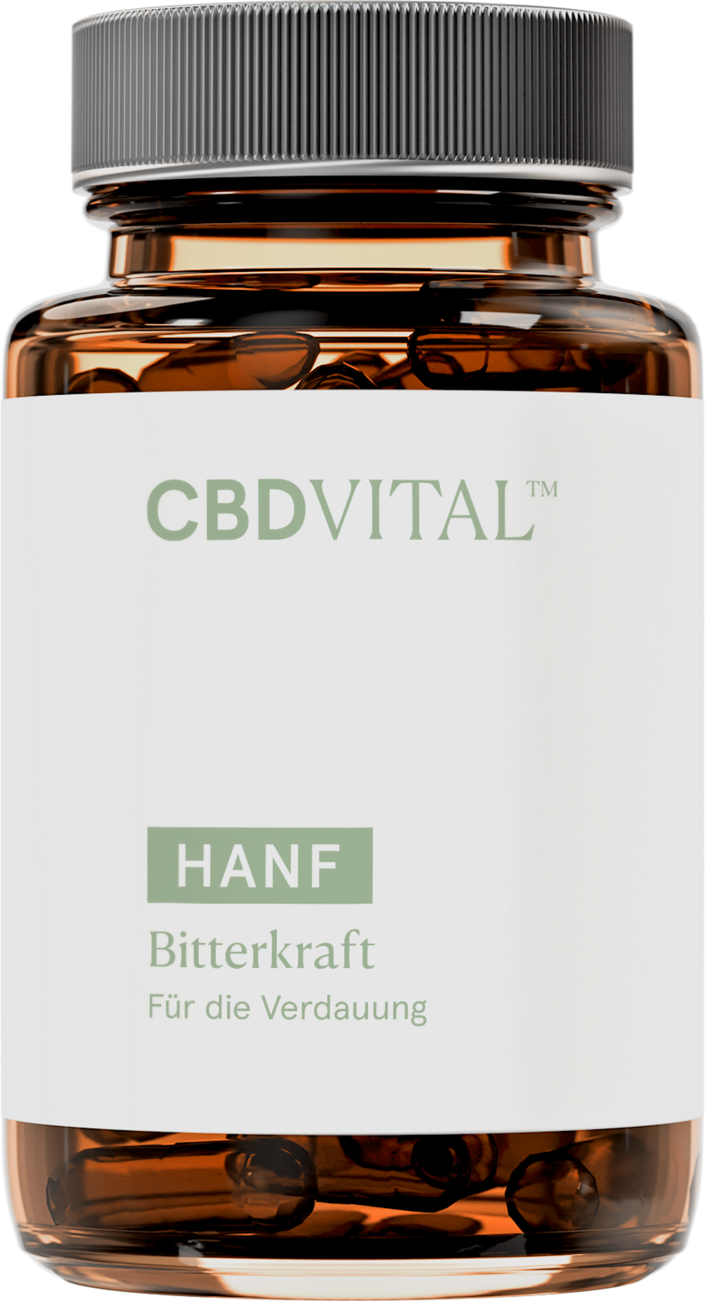 CBD VITAL Konope - Horčiny - 60 kapsúl