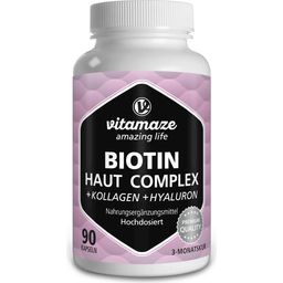 Vitamaze Complesso per la Pelle alla Biotina - 90 capsule