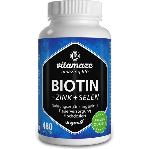 Vitamaze Biotin - 480 Tabletten