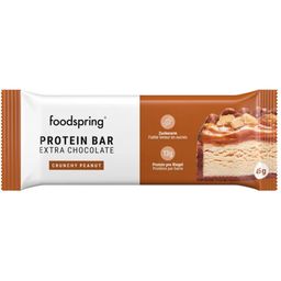 foodspring Protein Bar Extra Chocolate - Crunchy Peanut