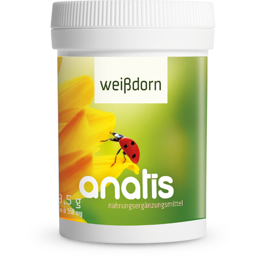 anatis Naturprodukte Weißdorn - 90 Kapseln