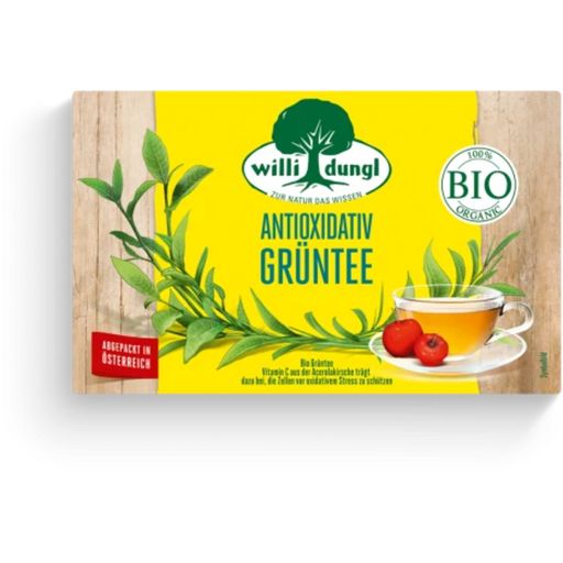 Willi Dungl Bio Antioxidatív zöld tea - 35 g
