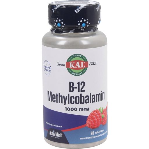 Vitamina B12 Metilcobalamina - ActivMelt, 1000 mcg - 90 compresse orosolubili
