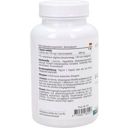 Vitaplex L-Карнитин - 90 вег. капсули