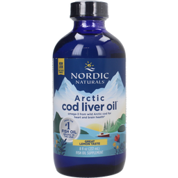 Nordic Naturals Arctic Cod Liver Oil, Citron - 237 ml