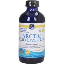 Nordic Naturals Arctic Cod Liver Oil, Lemon - 237 ml