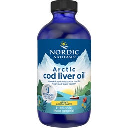 Nordic Naturals Arctic Cod Liver Oil Lemon - 237 ml