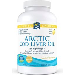 Nordic Naturals Arctic Cod Liver Oil lágyzselé kapszula