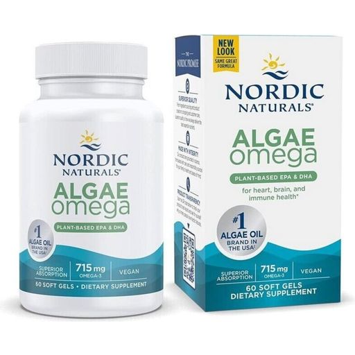 Nordic Naturals Algae Omega - 60 cápsulas