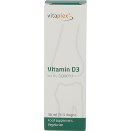 Vitaplex Vitamin D3 Liquid, 3000 IU - 30 ml