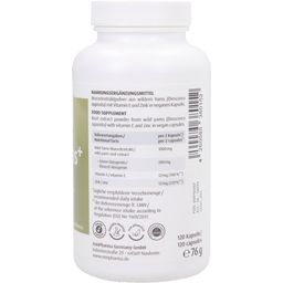 ZeinPharma Wild Yams Plus (dziki pochrzyn) 500 mg - 120 Kapsułek roślinnych