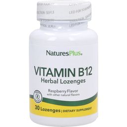 Nature's Plus Vitamin B-12 zeliščne pastile