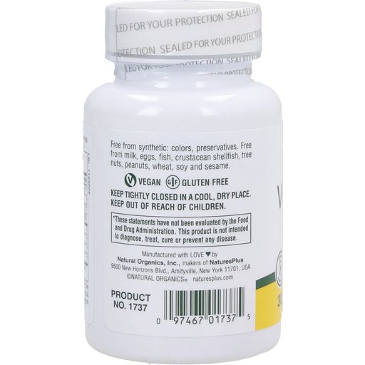 Nature's Plus Vitamin B12 1000 mcg Herbal Lozenges - 30 Zuigtabletten