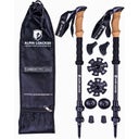Alpin Loacker Wanderstöcke Carbon Teleskop - 105-135cm