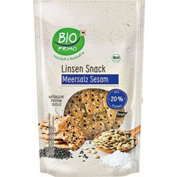 BIO PRIMO Lentil Snack - Sea Salt Sesame (with 20% lentils)