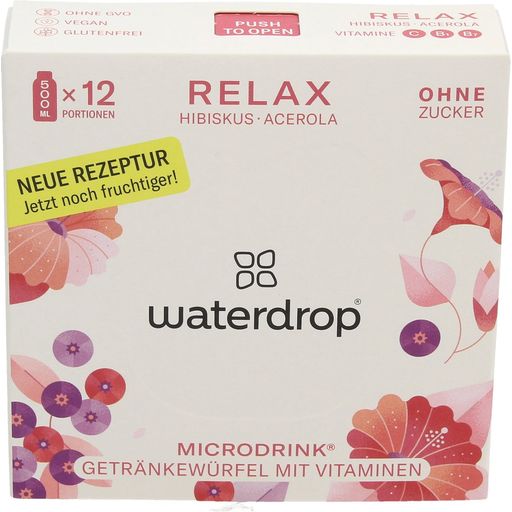 waterdrop Microdrink RELAX - 12 kappaletta