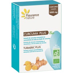 Fleurance Nature Organic Turmeric PLUS Tablets - 15 tablets