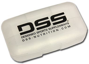DSS кутия за хапчета прозрачна