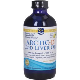 Nordic Naturals Arctic-D Cod Liver Oil Zitrone - 237 ml