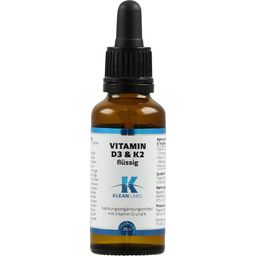 KLEAN LABS Vitamin D3 & K2 Liquid - 25 ml