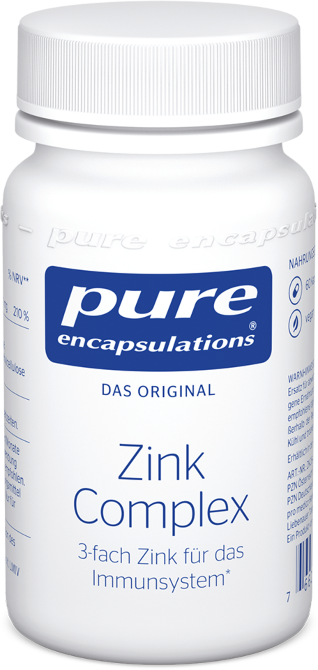 Zinkkomplex, 60 Kapslar