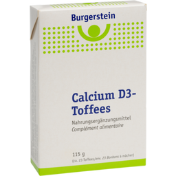 Burgerstein Calcium D3 Toffee - 23 pieces