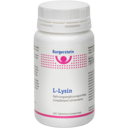 Burgerstein L-Lisina, 500 mg - 100 comprimidos