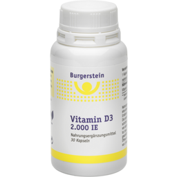Vitamin D3 2.000 I.U. - Vegetarian version - 30 kaps.