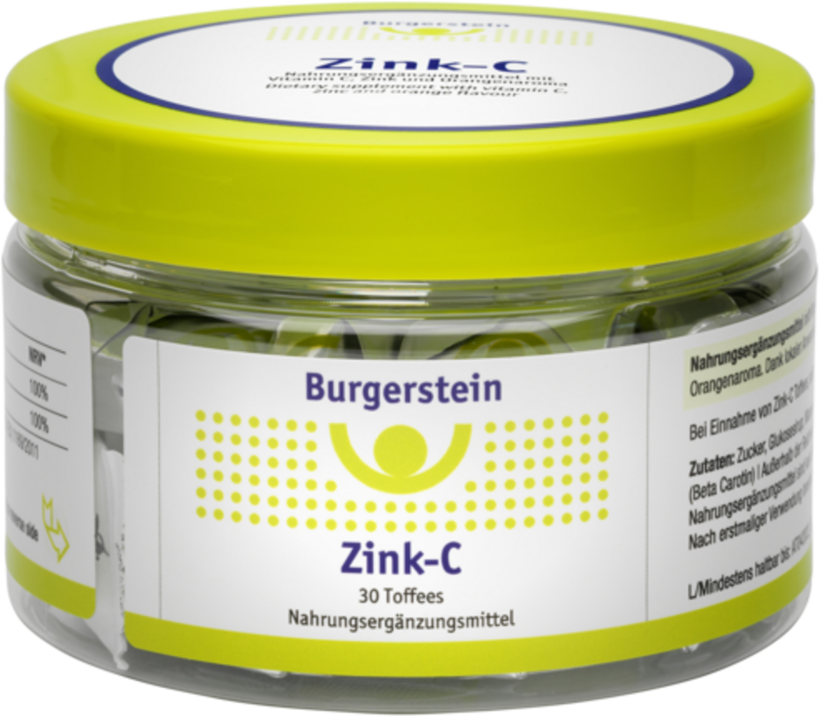Burgerstein Zink-C-Toffees - Doboz - 30 darab