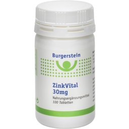 Burgerstein ZinkVital, 30 mg - 100 comprimidos