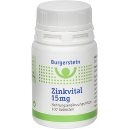Burgerstein ZincVital 15 mg - 100 comprimés