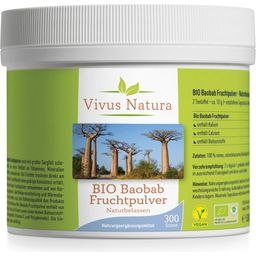 Vivus Natura Frutto di Baobab BIO in Polvere
