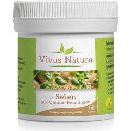 Vivus Natura Selen aus Quinoa-Keimlingen - 60 Kapseln