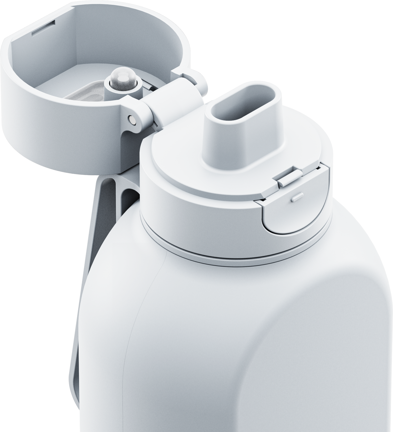 U1 Wasserflasche 585 ml - Stone Gray