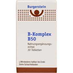 Burgerstein Kompleks witaminy B B50 - 30 Tabletki