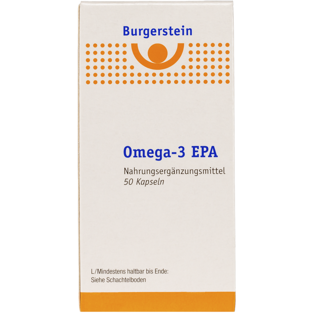 Omega 3 EPA, 50 capsules Burgerstein VitalAbo Online Shop Europe