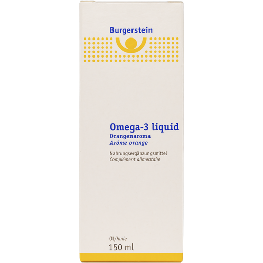 Omega 3 Liquide, 150 ml Burgerstein Boutique en ligne VitalAbo France