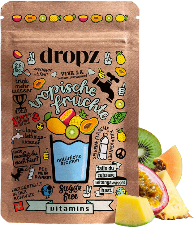 dropz Microdrink Vitamins - Fruits Tropicaux