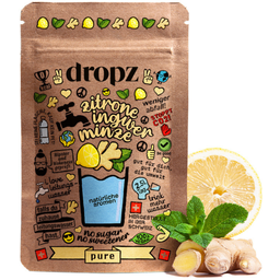 dropz Microdrink Pure cytryna, imbir i mięta - Cytryna-imbir-mięta