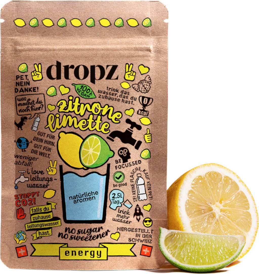 dropz Microdrink Energy Citron Lime