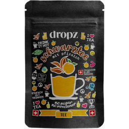 dropz Microdrink Tea - Thé Noir Pêche - Thé Noir Pêche