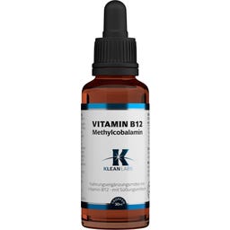 KLEAN LABS Vitamin B12 Metylkobalamin - 30 ml