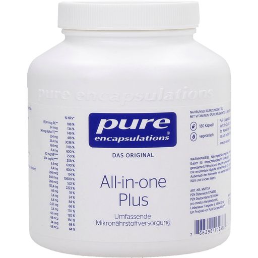 pure encapsulations All-in-one Plus - 180 kapsúl