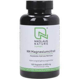 Nikolaus - Nature NN Citrate de Magnésium - 120 gélules