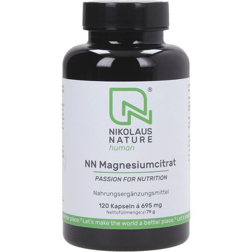 Nikolaus - Nature NN Magnesiumcitrat - 120 Kapseln