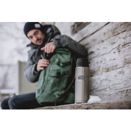 Thermos KING BOTTLE ivópalack - Steel mat